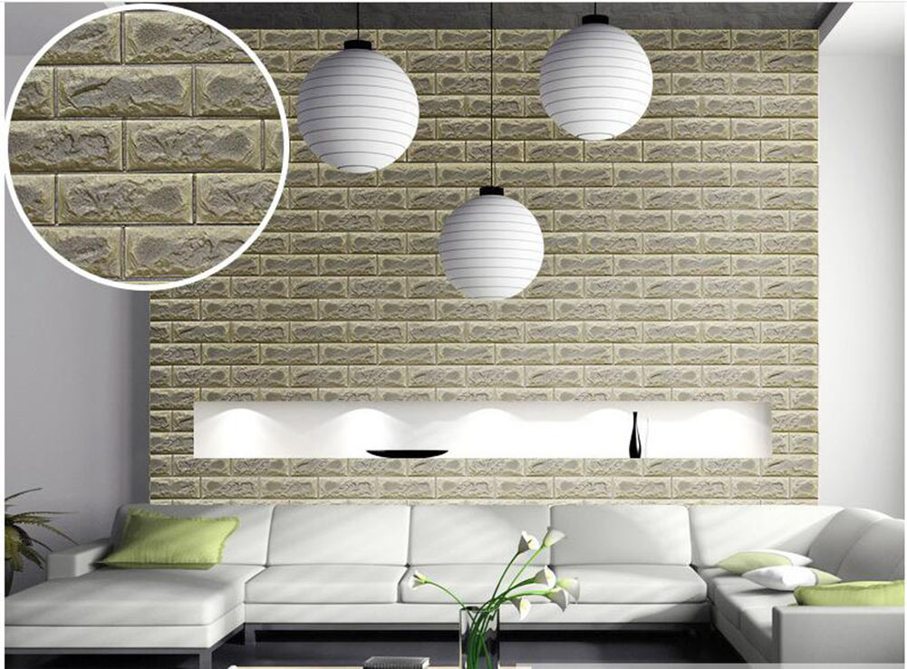 Building Material Faux Brick Wall Panel/ Paper