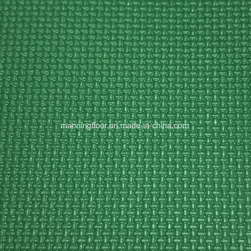 Bwf Approved PVC Sports Flooring Vinyl Roll for Badminton Court Grid Pattern