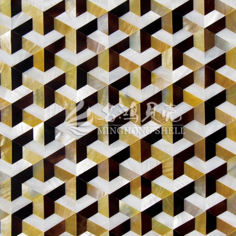 Designs on Shell Mother of Pearl Glass Mosaic Tile