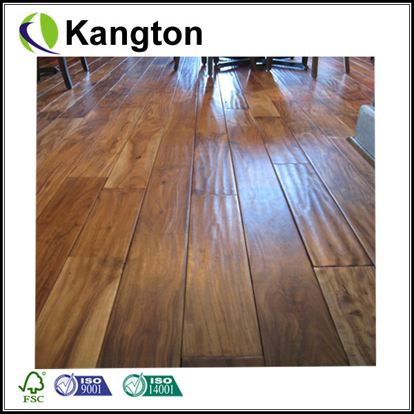 Handscraped Natural Acacia Engineered Wood Flooring (engineered wood flooring)