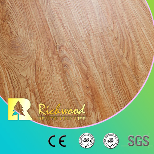 12.3mm HDF Wholesale Vinyl Warer Resistant Laminate Wood Wooden Flooring