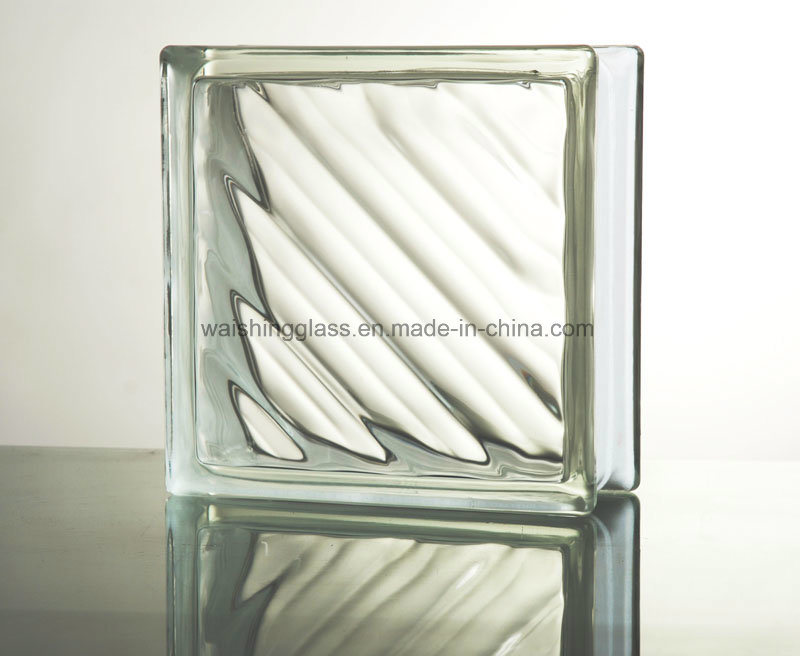 Architectural Colored Glass Square Brick for Window Wall Crafts