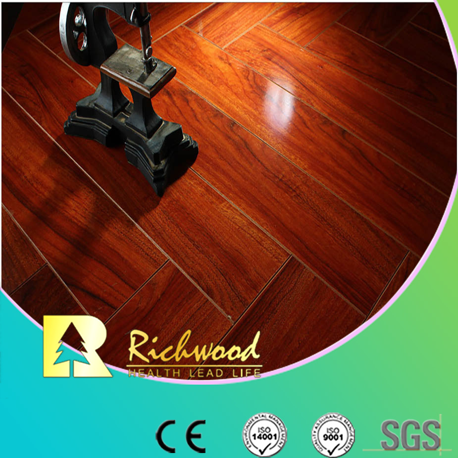 12.3mm E0 HDF Mirror Maple Sound Absorbing Laminated Floor