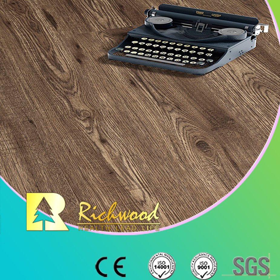 Commercial 8.3mm E0 AC3 Embossed Waxed Edge Laminate Floor