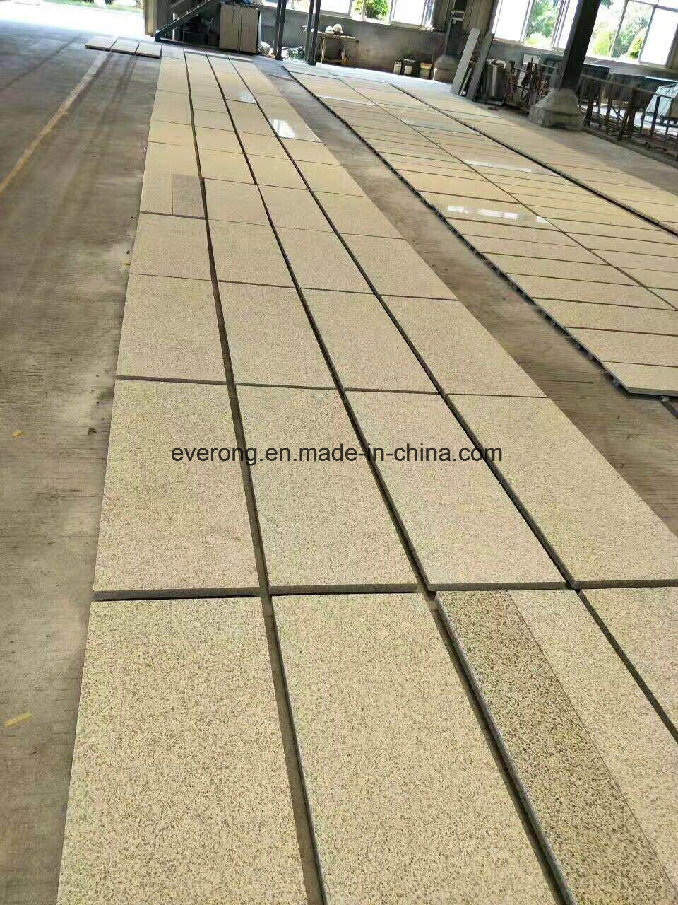 Natural G682 Misty/Rusty Yellow Granite Tile/Cut-to-Size for Building Projects