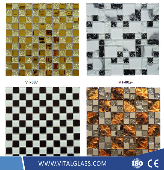 Glass/Stone/Marble/Metal/Lantern/Ceramic Mosaic Tile for Bathroom/Swimming Pool Floor Mosaic Tiles