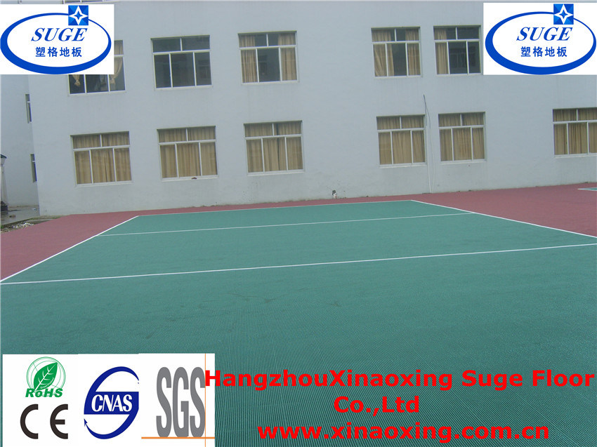 Interlocking Tennis Court Flooring Coating Polypropylene Durable Floor