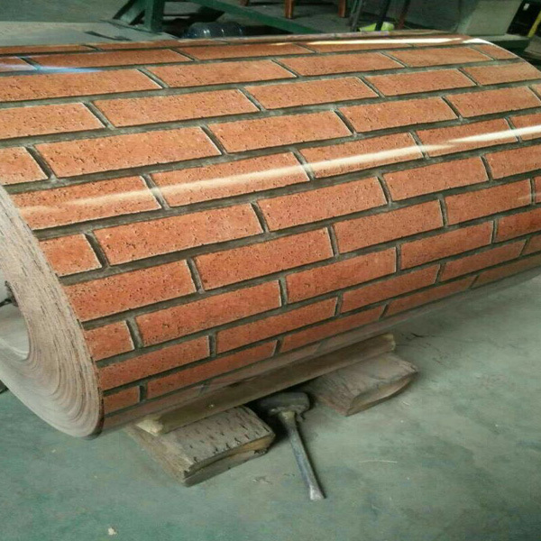 Double Colors Red Brick PPGI for Making Corrugated Roofing