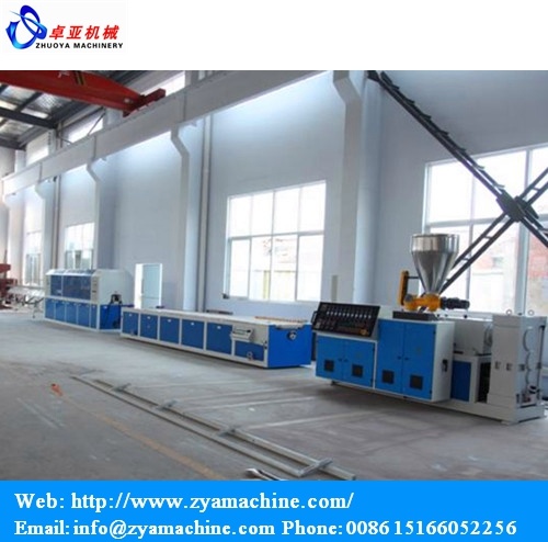 Wood Plastic Production Line/WPC Profile Extrusion Machine