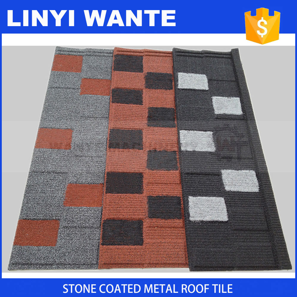 Low Cost Stone Coated Metal Corrugated Roof Tile