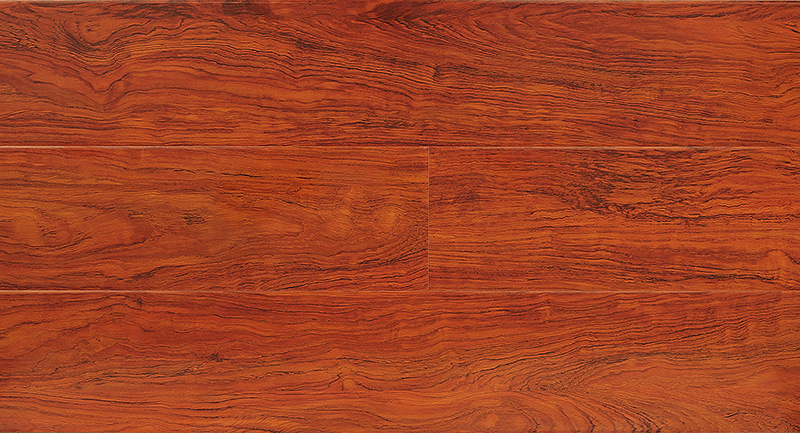 Commercial 8.3mm E1 HDF AC4 Mirror Oak Sound Absorbing Laminate Floor