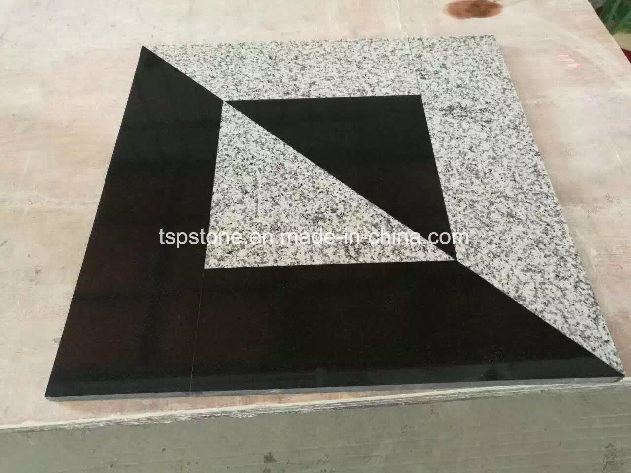 Chinese Grey Black Granite Floor Tile