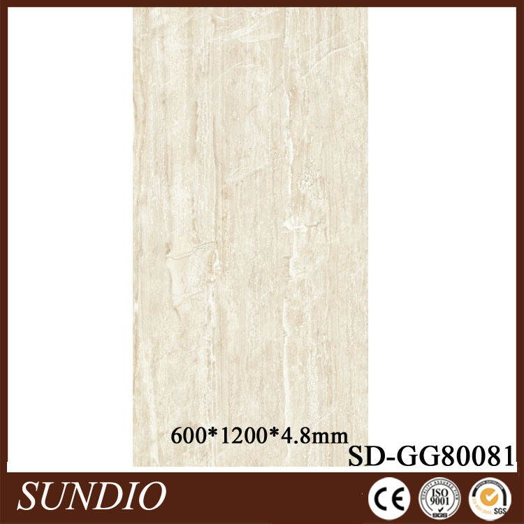 Building Material Stone Look 60X60 Polished Glazed Ceramic Tile for Floor