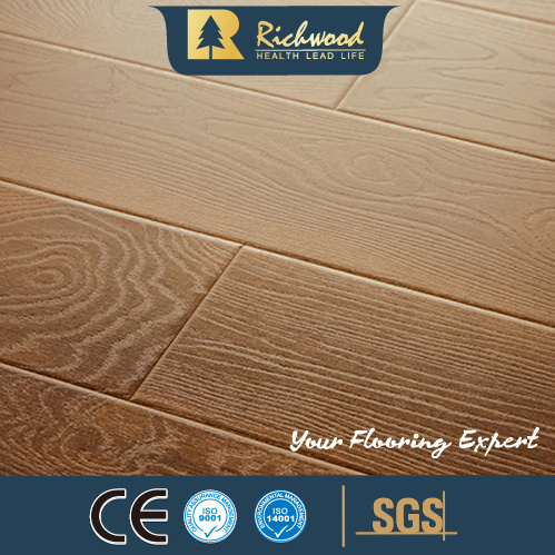 Household 12.3mm E0 AC3 Embossed Water Resistant Laminate Floor