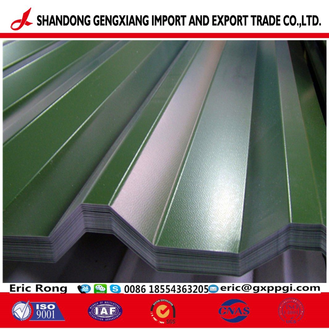Galvanized Color Coated Steel Sheet for Roof and Wall