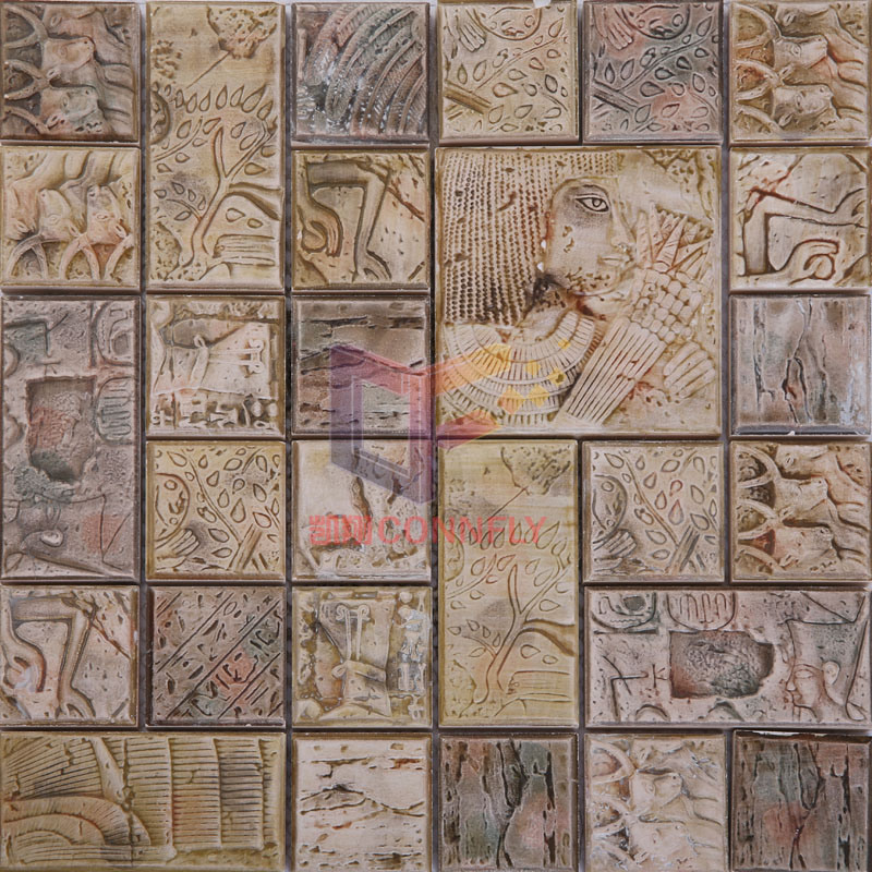 Ancient Egypt Style Ceramic Mosaic Tiles (CST094)