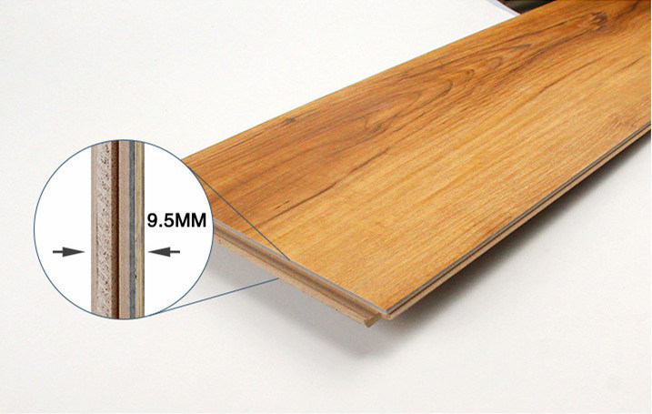 Anti-Fire Unilin Click Indoor Wood Plastic Composite WPC Flooring