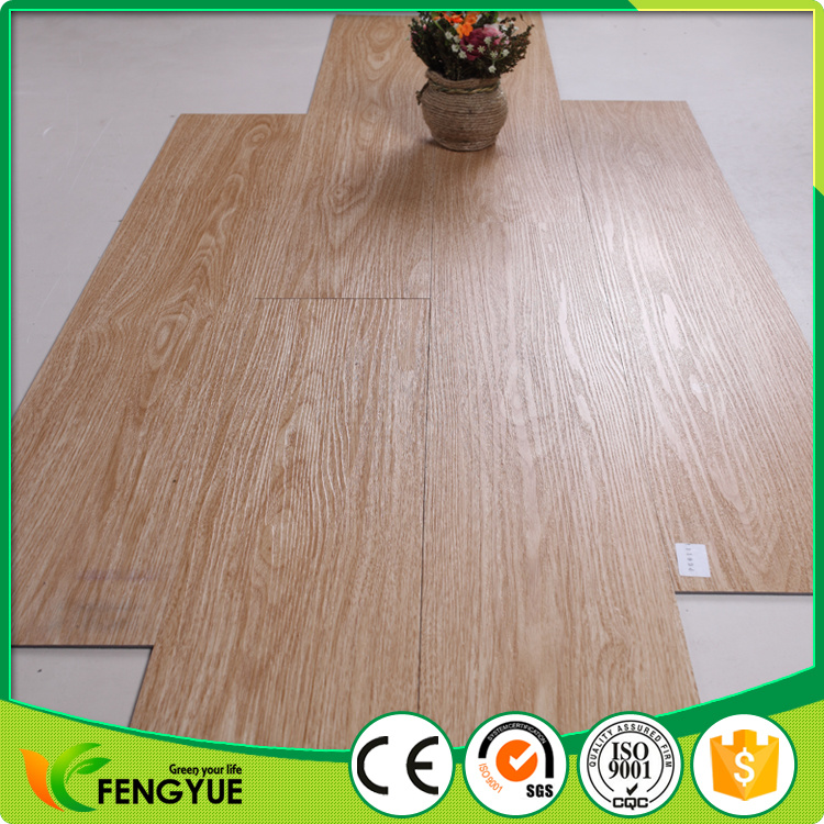 Residential House Pine Wood PVC Antislip Vinyl Click Flooring Tile