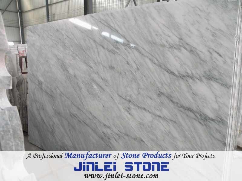 Natural Polished Cheap Chinese White Marble for Flooring Tile
