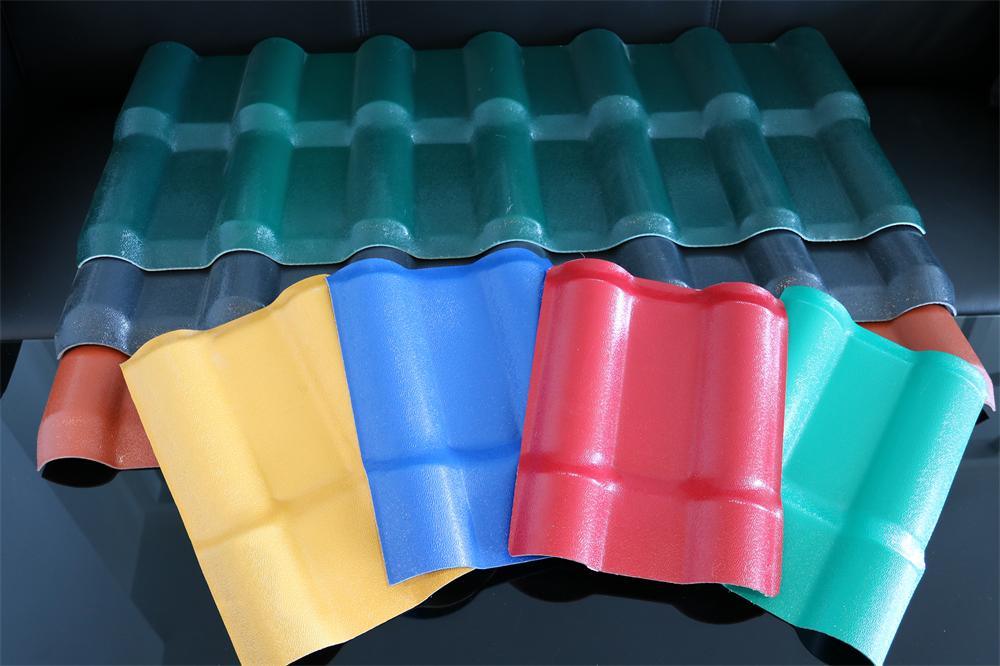 Beautiful Color Economic Roofing Tile Material Resin Roof Tile