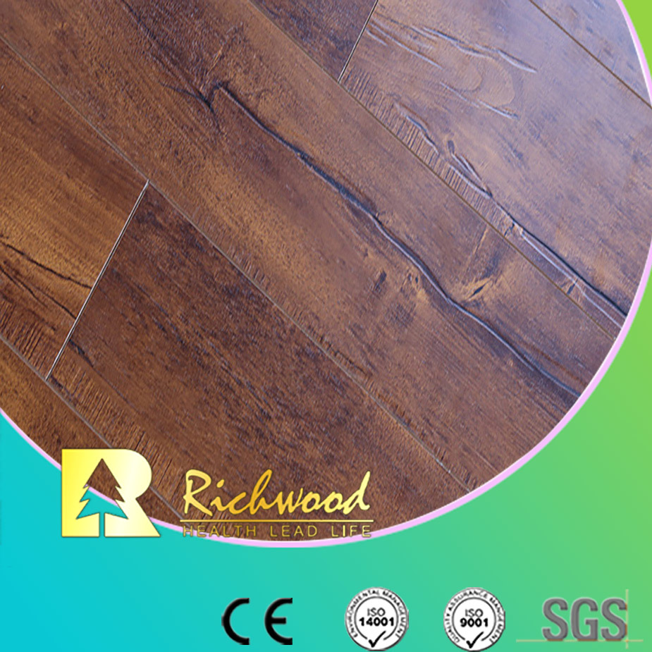 Embossed in Register (EIR) 15mm Wax Coating HDF Laminated Flooring