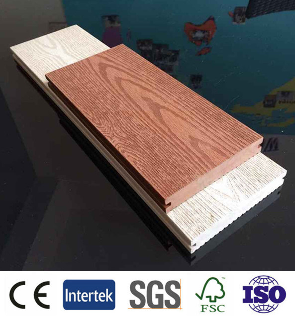 Wood Plastic Composite Solid Outdoor WPC Decking