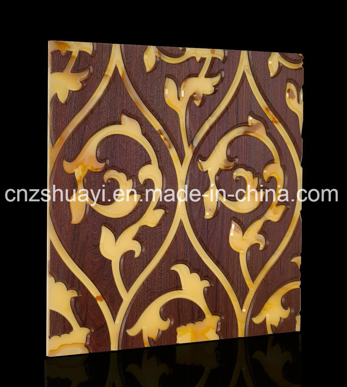 3D Solid Surface Material Wall Decorative Panel