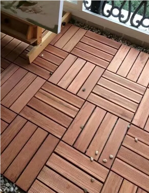 Outdoor Merbau Solid Wood Flooring with Ce Certification