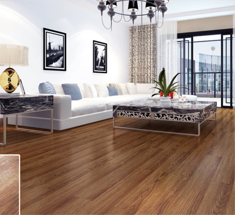 Good Quality Loose Lay Luxury Wood Pattern PVC Flooring