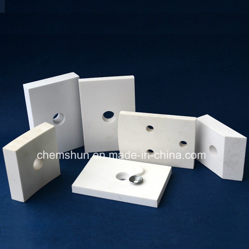 Chemshun Impact Resistant Alumina Ceramic Wear Tile for Hopper