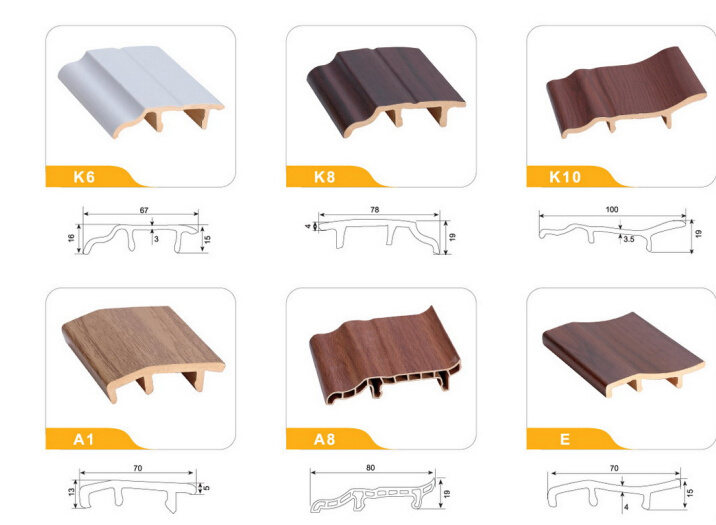 PVC Floor Skirting of Difierent Shapes