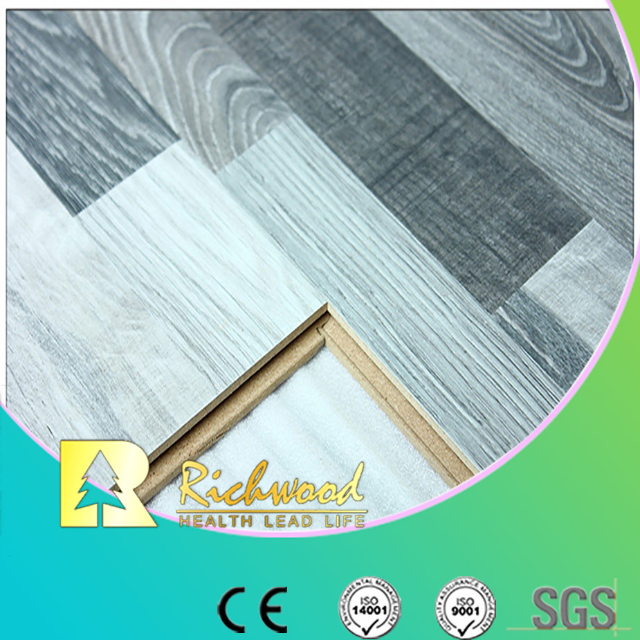 Commercial 12.3mm Mirror Beech Water Resistant Laminate Flooring