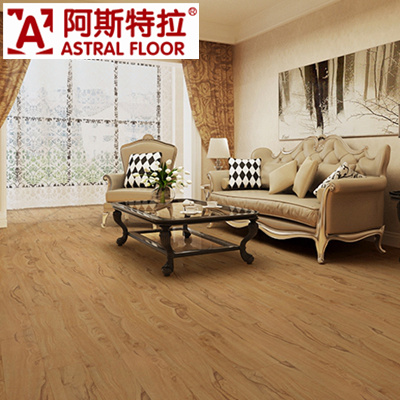 Yellow Color in 12mm Thickness Laminated Flooring