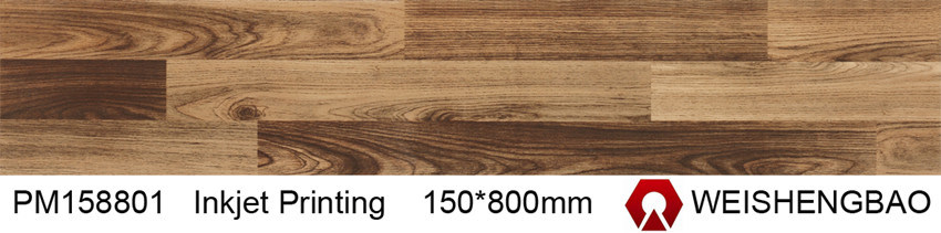 2017 New Products Wood Look Glazed Ceramic Tile