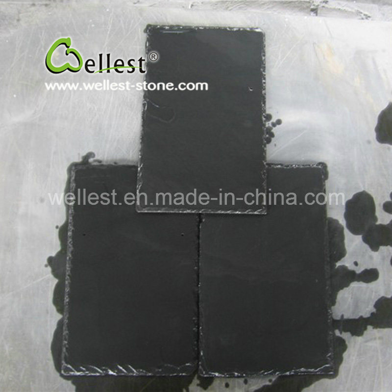China Factory Black Slate Roofing Slate Tile