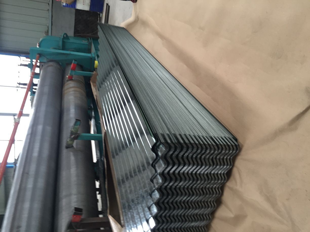 900mm Width Zinc Coating Galvanized Corrugated Steel Roofing Sheet