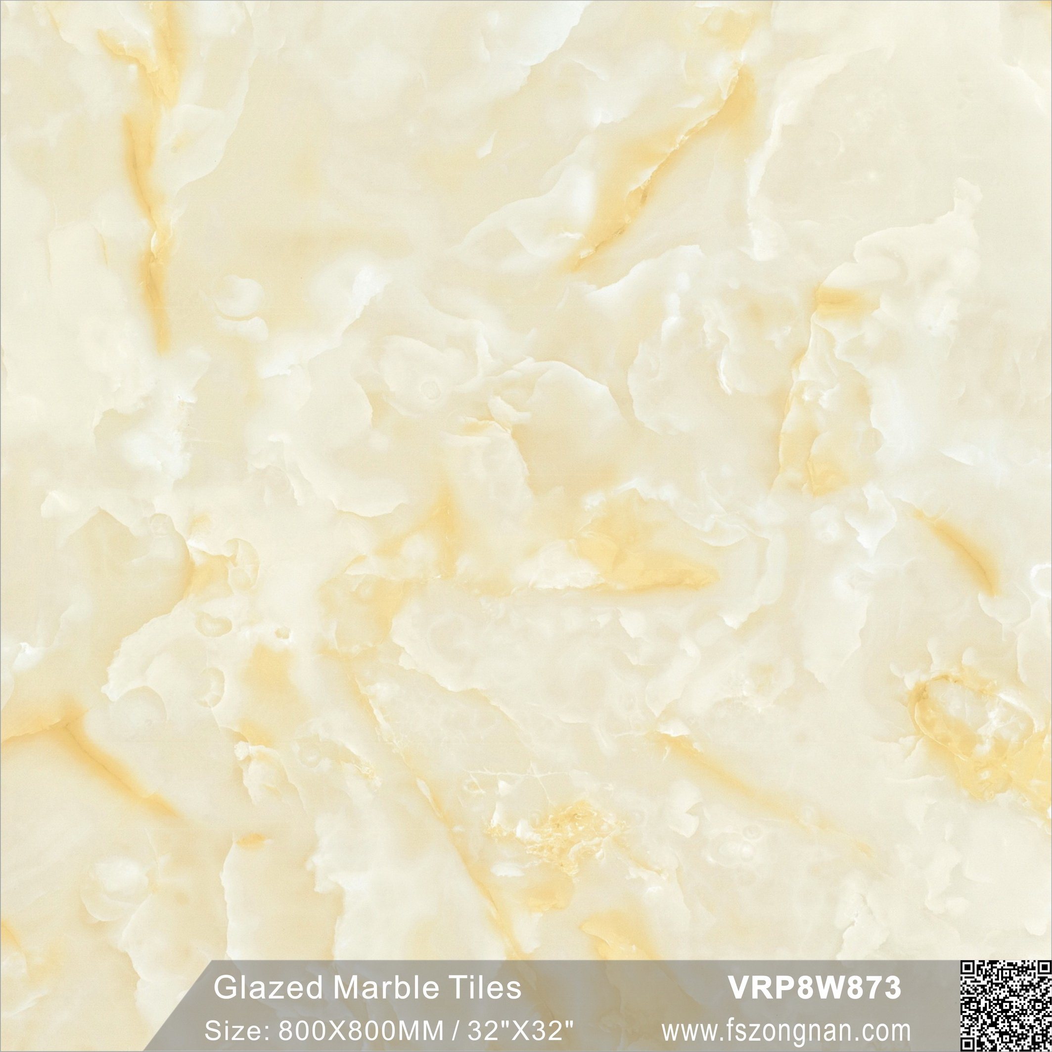 Top Building Material Marble Polished Porcelain Floor and Wall Tile (VRP8W873, 800X800mm)