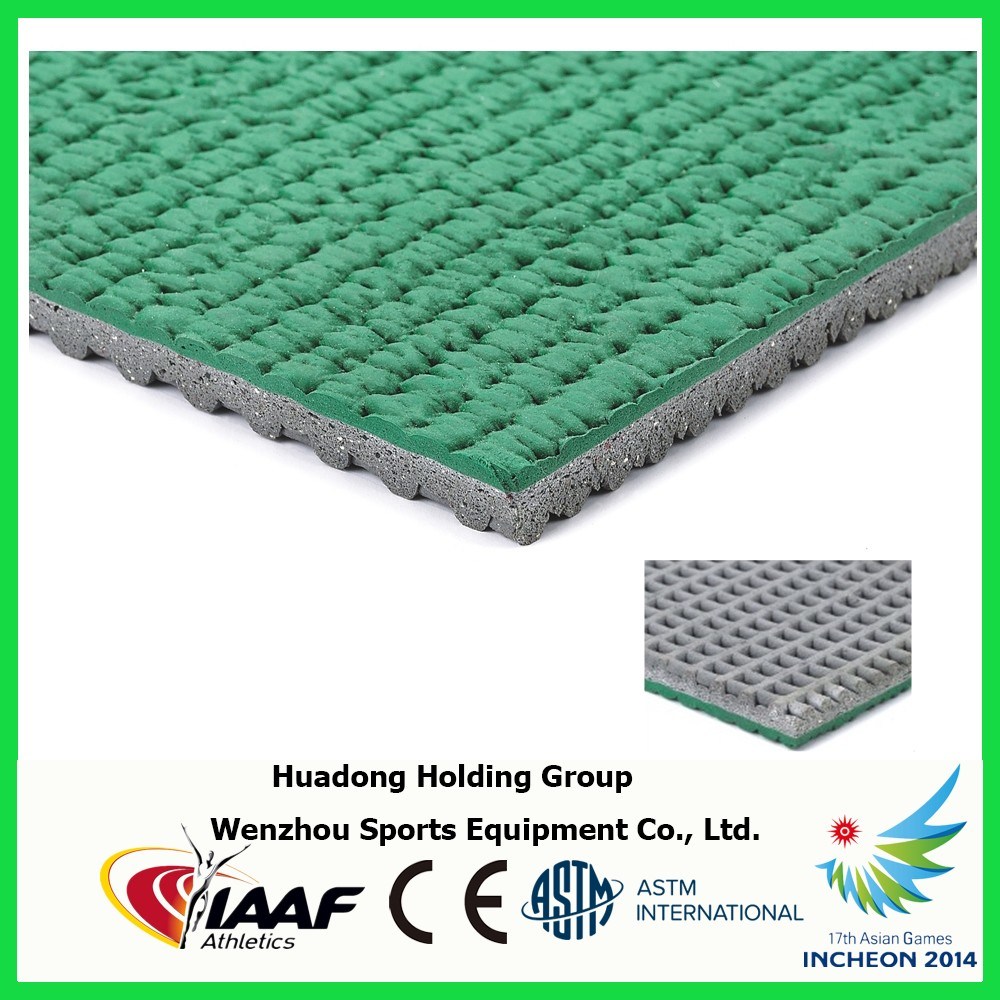 Outdoor Cheap Prefabricated Gym Rubber Flooring Tile