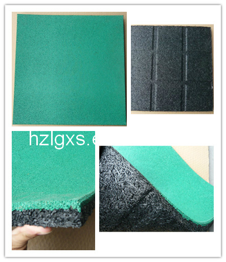 CE Approved Playground Rubble Floor Tiles (A-DJ-01)