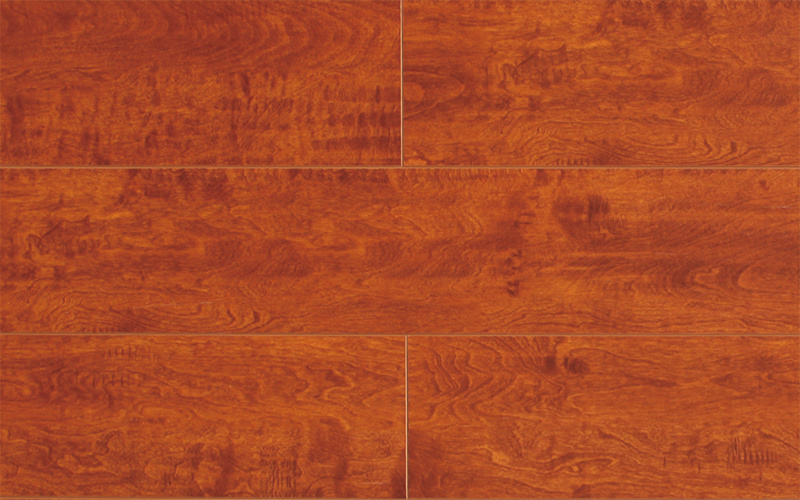 Household 8.3mm E0 Embossed Cherry Waterproof Laminate Floor