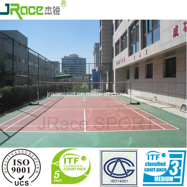Durable Plastic Outdoor Flooring Badminton Sport Surface
