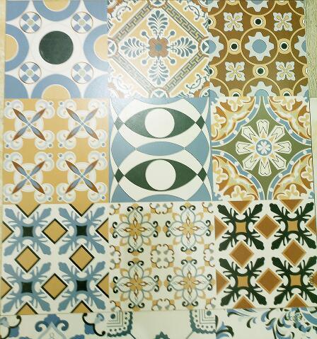 Colorful Design 600X600mm Polished Porcelain Floor Tile