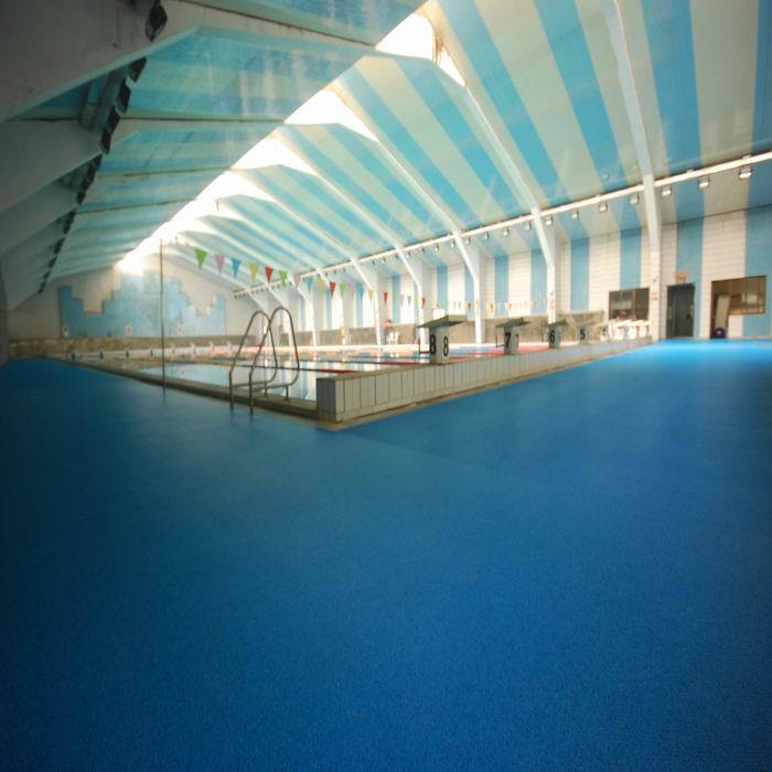 Anti-Slip Commercial/Sports PVC Swimming Floor