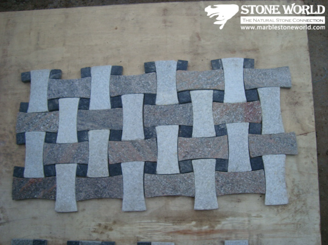Slate Mosaic for Wall and Flooring Decoration