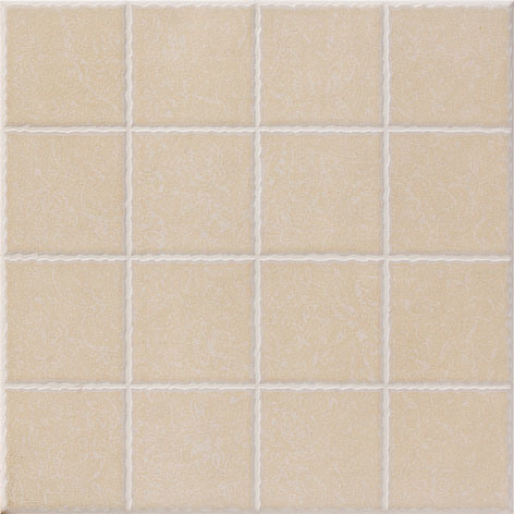 Yellow 30*30cm Rustic Ceramic Kitchen Floor Tile Samples