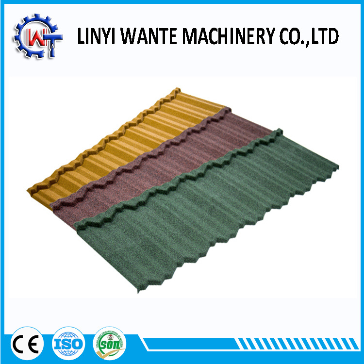 Precision Nose Roof Material Stone Coated Metal Roof/Roofing Tile/Tiles