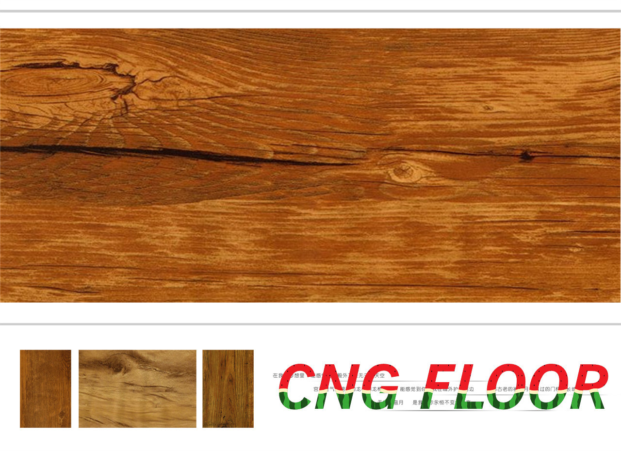 Lifelike Wood Grain PVC Vinyl Flooring