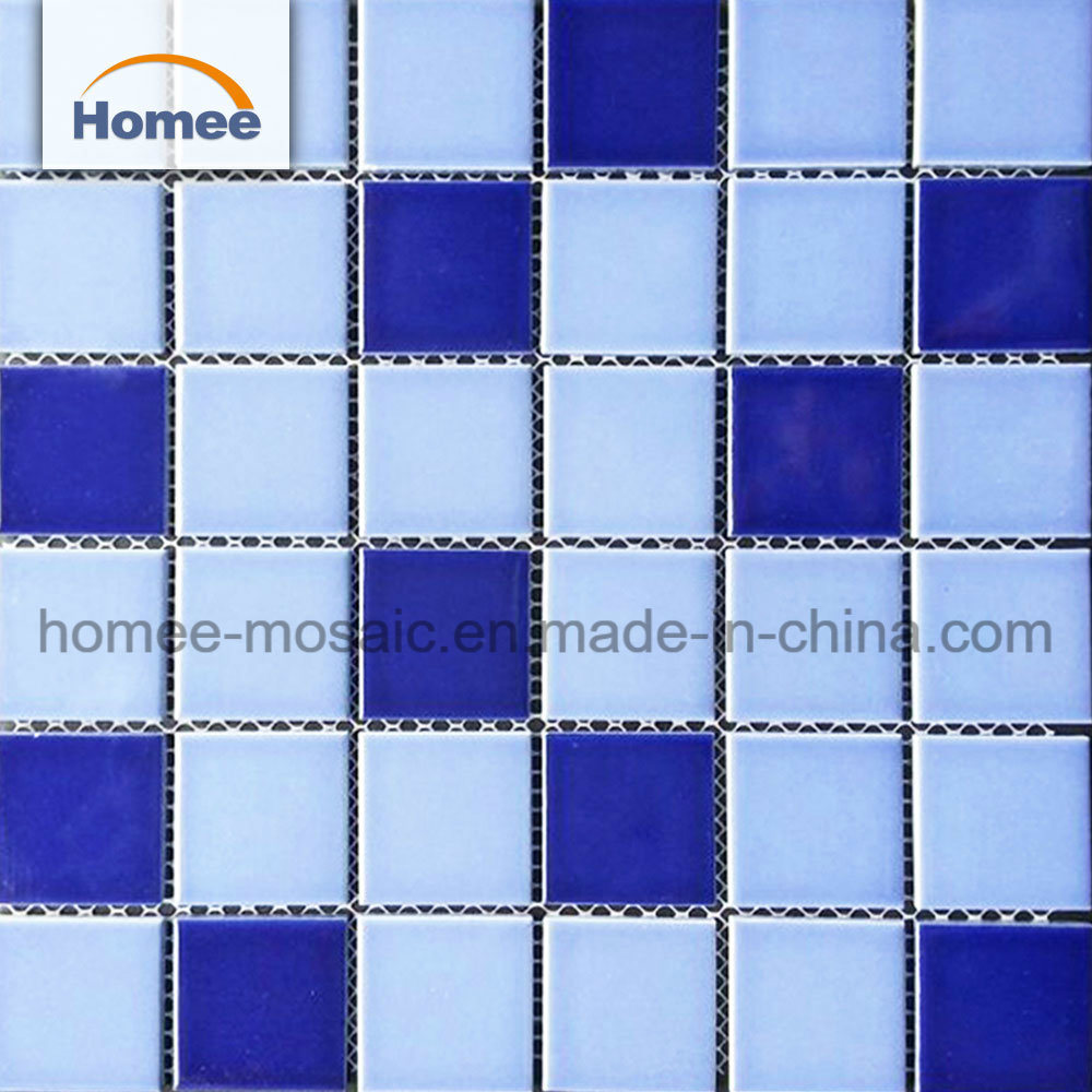 Cheap Price Blue Ceramic Tile Swimming Pool Mosaic Tile