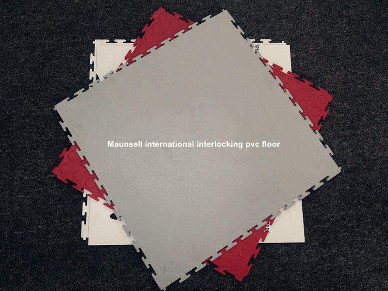 Maunsell High Quality Interclocking PVC Flooring in Piece 500mm X500mm