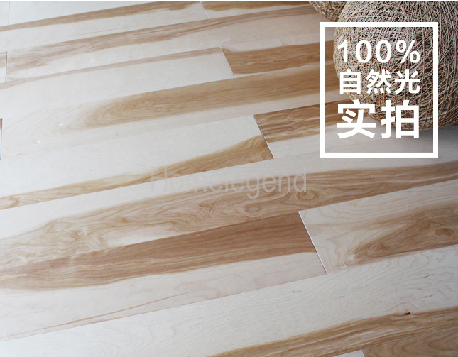 Two-Tone Birch Multi Layer Engineered Wood Flooring Wear-Resisting Wood Floor
